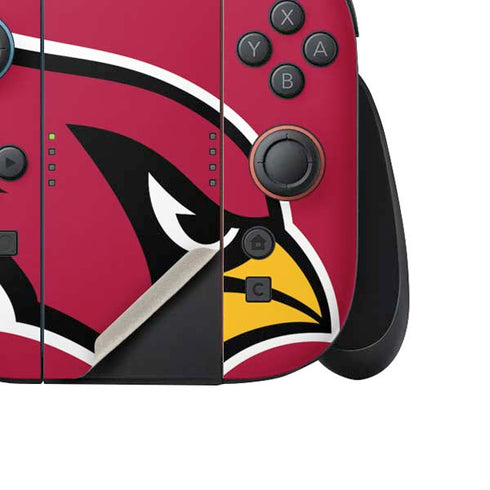 NFL Arizona Cardinals Large Logo Nintendo Switch 2 (2025) Joy-Con Controller Skin