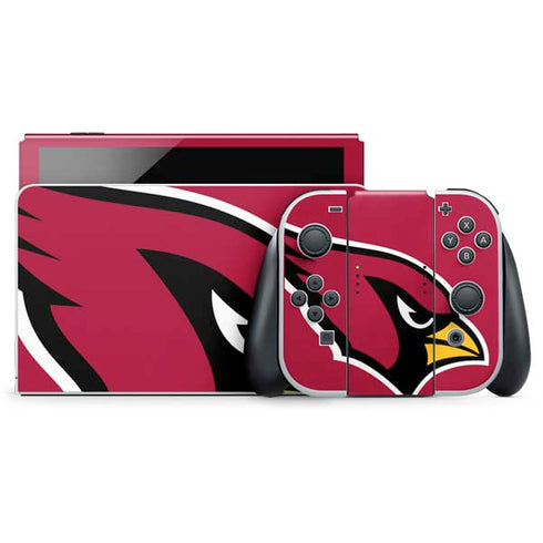 NFL Arizona Cardinals Large Logo Nintendo Skins