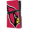 NFL Arizona Cardinals Large Logo PS5 Pro Disk Console Skin