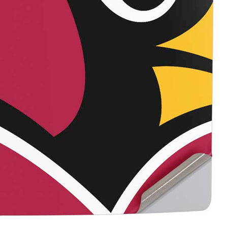 NFL Arizona Cardinals Large Logo PS5 Pro Disk Console Skin
