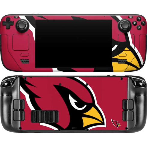NFL Arizona Cardinals Large Logo Steam Deck Handheld Gaming Computer OLED Skin