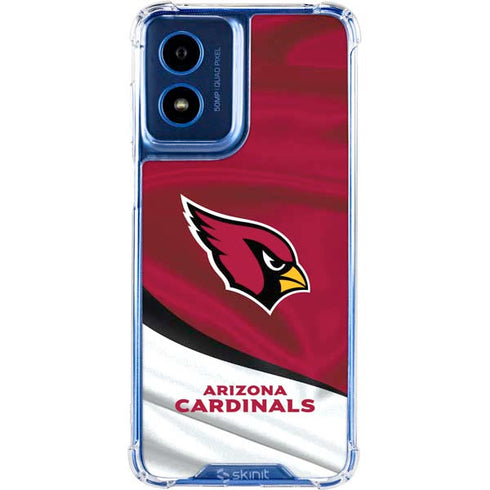 NFL Arizona Cardinals Moto G 5G (2024) Clear Case