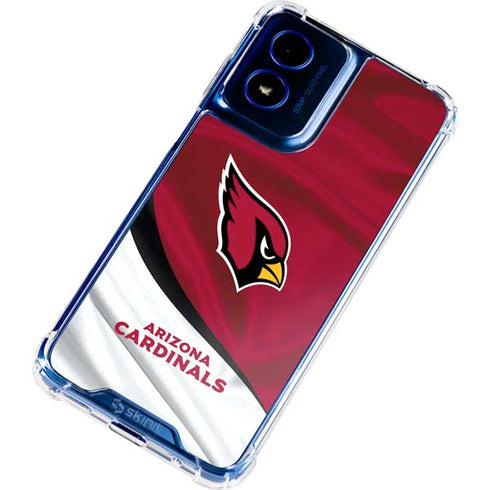 NFL Arizona Cardinals Moto G 5G (2024) Clear Case