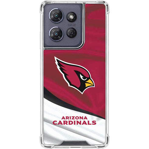 NFL Arizona Cardinals Moto G Power 5G (2025) Clear Case