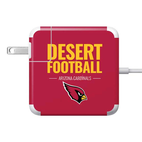NFL Arizona Cardinals Team Motto 85W Power Adapter (15 and 17 inch MacBook Pro Charger) Skin