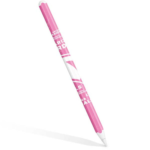 NFL Arizona Cardinals Pink Blast Apple Pencil (2nd Gen 2019) Skin