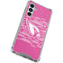 NFL Arizona Cardinals Pink Blast Galaxy A16 5G Clear Case