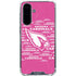 NFL Arizona Cardinals Pink Blast Galaxy A36 5G Clear Case