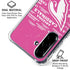 NFL Arizona Cardinals Pink Blast Galaxy A36 5G Clear Case
