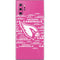 NFL Arizona Cardinals Pink Blast Galaxy Note 10 Plus Skin