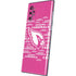 NFL Arizona Cardinals Pink Blast Galaxy Note 10 Plus Skin