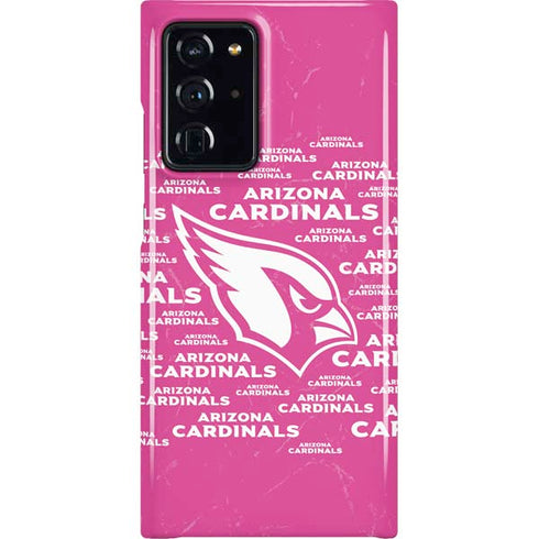 NFL Arizona Cardinals Pink Blast Galaxy Cases