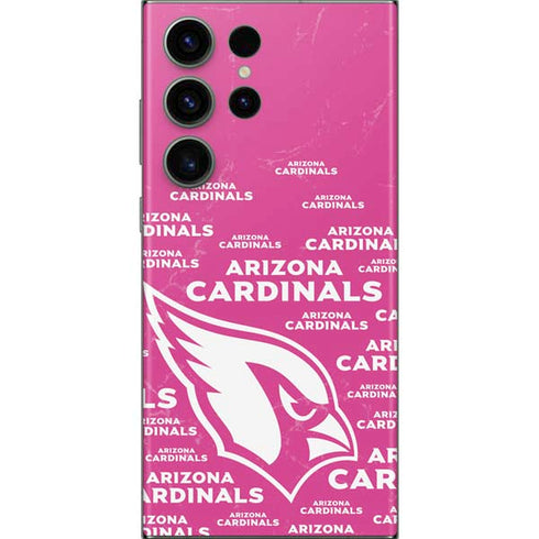 NFL Arizona Cardinals Pink Blast Galaxy Skins