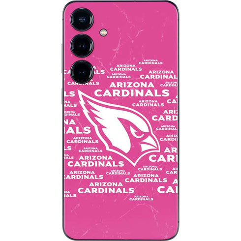 NFL Arizona Cardinals Pink Blast Galaxy S25 Plus Skin