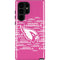 NFL Arizona Cardinals Pink Blast Galaxy S25 Ultra Impact Case