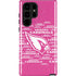 NFL Arizona Cardinals Pink Blast Galaxy Cases