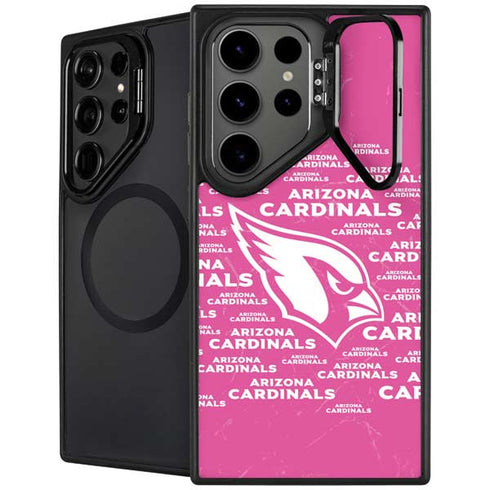 NFL Arizona Cardinals Pink Blast Galaxy S24 Ultra Kickstand Case