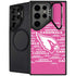 NFL Arizona Cardinals Pink Blast Galaxy S24 Ultra Kickstand Case
