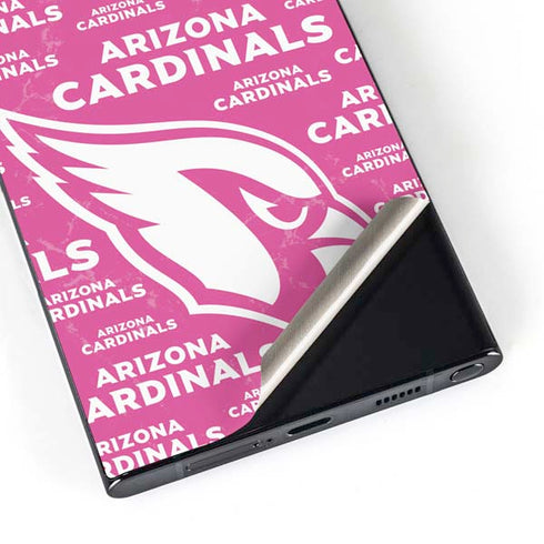 NFL Arizona Cardinals Pink Blast Galaxy S24 Ultra Skin