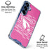 NFL Arizona Cardinals Pink Blast Galaxy S25 Plus Clear Case