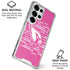 NFL Arizona Cardinals Pink Blast Galaxy S25 Ultra Clear Case
