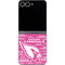 NFL Arizona Cardinals Pink Blast Galaxy Z Flip6 Skin