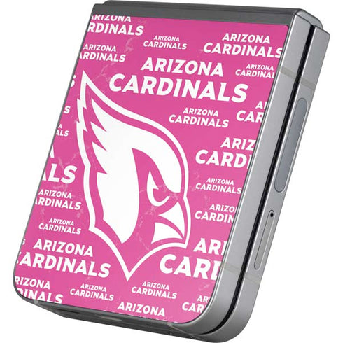 NFL Arizona Cardinals Pink Blast Galaxy Z Flip6 Skin