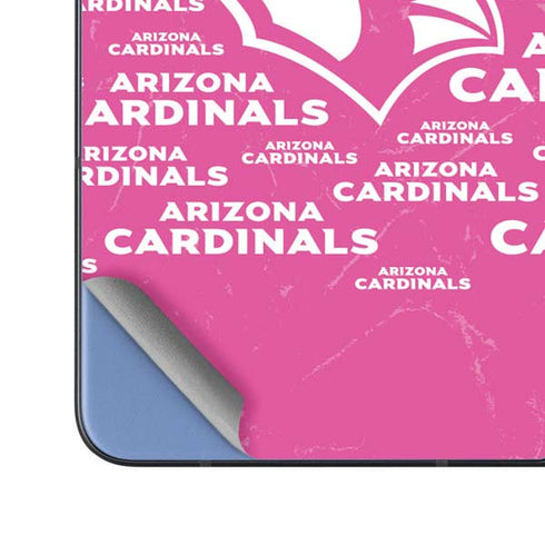 NFL Arizona Cardinals Pink Blast Galaxy Z Fold5 5G Skin