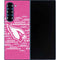 NFL Arizona Cardinals Pink Blast Galaxy Z Fold6 Skin