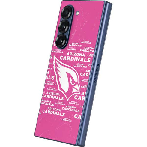 NFL Arizona Cardinals Pink Blast Galaxy Z Fold6 Skin