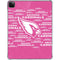 NFL Arizona Cardinals Pink Blast iPad Pro 11in (2024) Clear Case