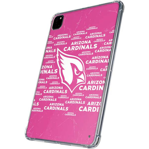 NFL Arizona Cardinals Pink Blast iPad Pro 11in (2024) Clear Case