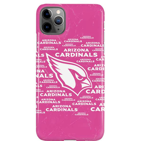 NFL Arizona Cardinals Pink Blast iPhone Cases