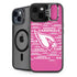 NFL Arizona Cardinals Pink Blast iPhone 13 Kickstand Case