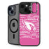 NFL Arizona Cardinals Pink Blast iPhone 14 Plus Kickstand Case