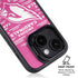 NFL Arizona Cardinals Pink Blast iPhone 15 Kickstand Case