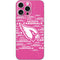 NFL Arizona Cardinals Pink Blast iPhone 16 Pro Max Skin