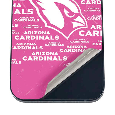 NFL Arizona Cardinals Pink Blast iPhone 16 Skin