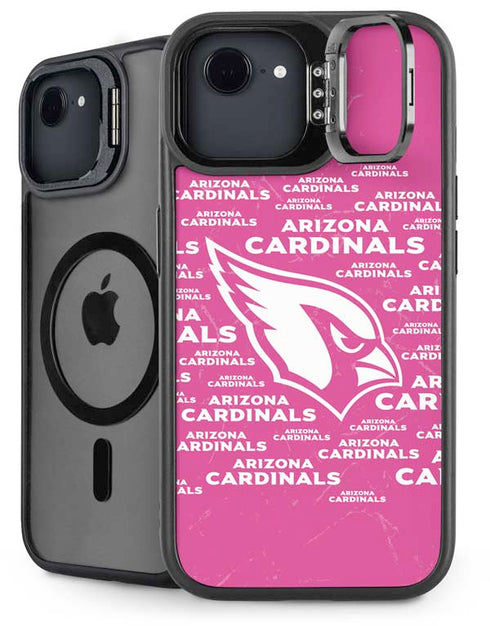 NFL Arizona Cardinals Pink Blast iPhone 16e Kickstand Case