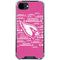 NFL Arizona Cardinals Pink Blast iPhone 16e Clear Case