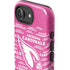 NFL Arizona Cardinals Pink Blast iPhone 16e Impact Case