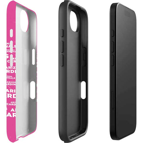NFL Arizona Cardinals Pink Blast iPhone 16e Impact Case