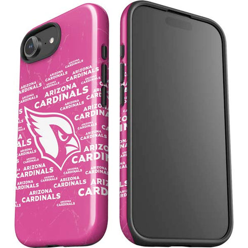 NFL Arizona Cardinals Pink Blast iPhone 16e Impact Case