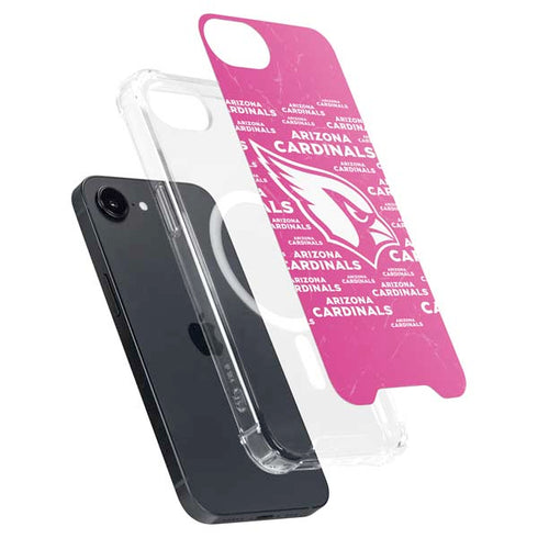 NFL Arizona Cardinals Pink Blast iPhone 16e MagSafe Case