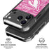 NFL Arizona Cardinals Pink Blast iPhone 18 Pro Clear Case