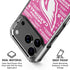 NFL Arizona Cardinals Pink Blast iPhone 18 Pro Clear Case