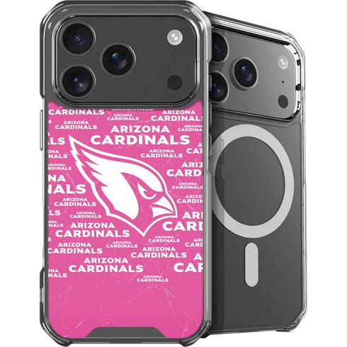 NFL Arizona Cardinals Pink Blast iPhone 18 Pro MagSafe Case