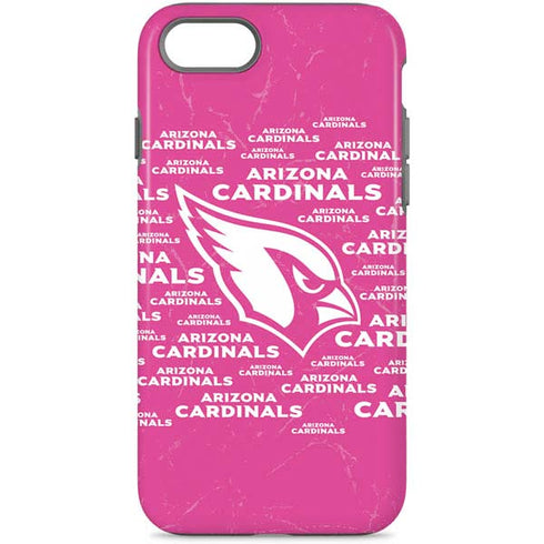 NFL Arizona Cardinals Pink Blast iPhone Cases