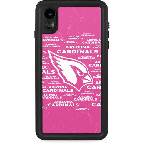 NFL Arizona Cardinals Pink Blast iPhone Cases