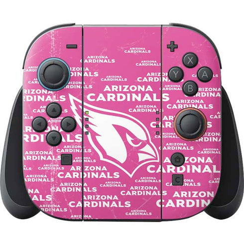 NFL Arizona Cardinals Pink Blast Nintendo Skins